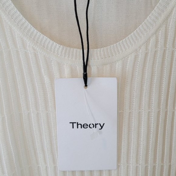 NWT Theory Cream knit dress. - Picture 2 of 4